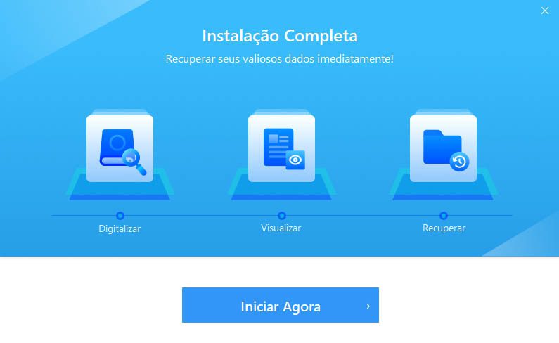  Processo de instalação finalizado.  - Dica App do Dia