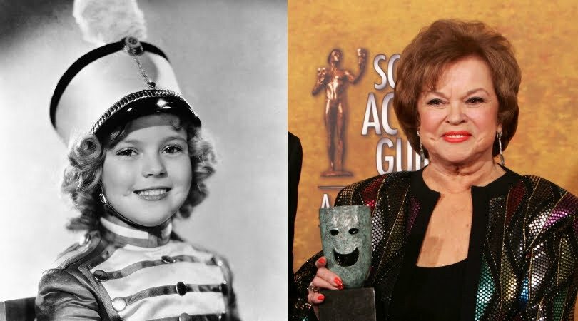 O Screen Actors Guild presenteou a Shirley Temple com o prêmio pelo conjunto de sua obra