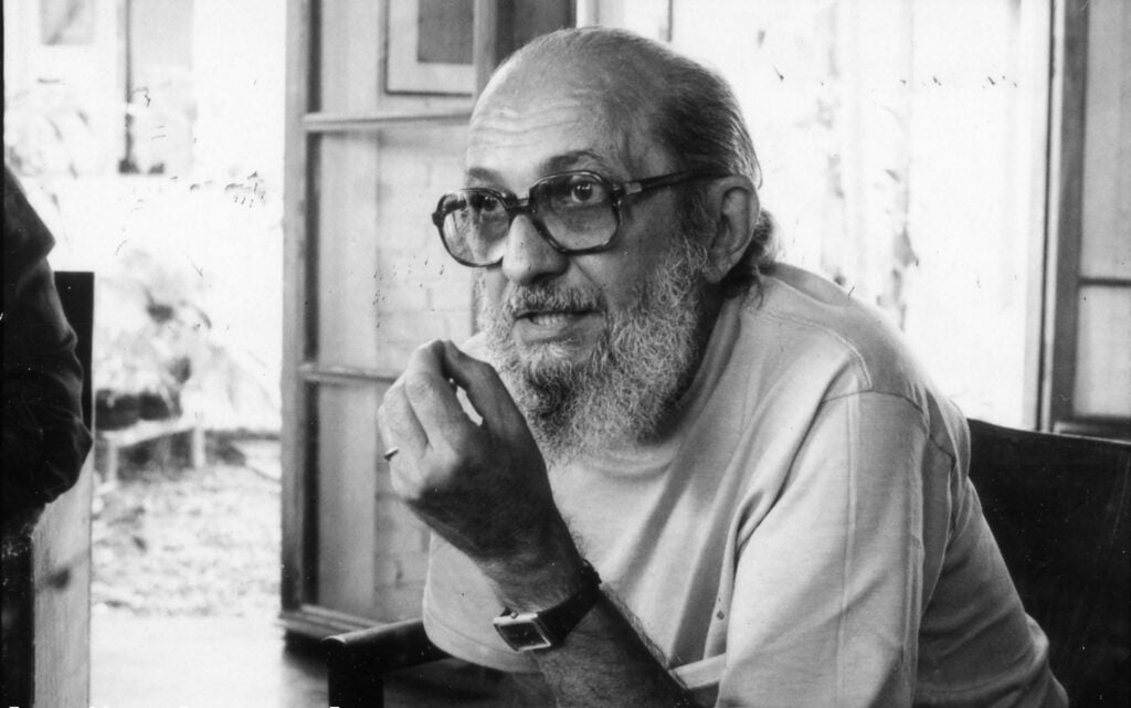 Paulo Freire (imagem: João Pires/Estadão Conteúdo)
