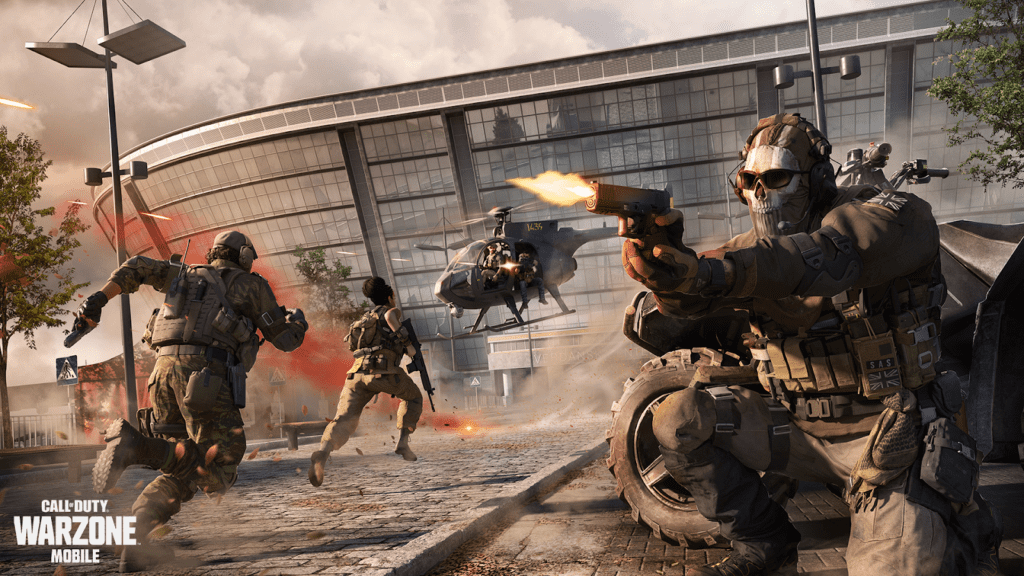 Detalhes: a experiência Call of Duty: Warzone no seu dispositivo móvel