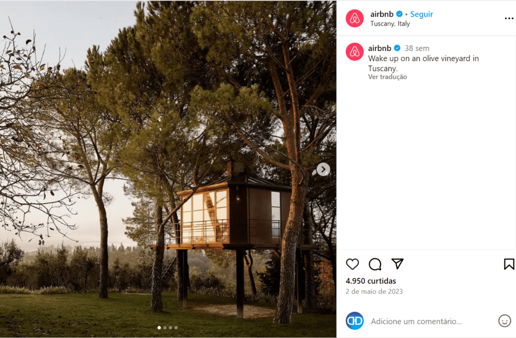 Tuscan Treehouse. Photo courtesy of Airbnb.jpg - Owner Gerard Skehan