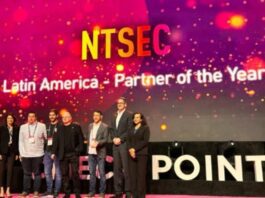 Grupo NTSec é recebe prêmio de parceiro do ano LATAM na premiação do CPX 2024