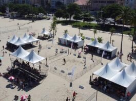 Prazo de inscrição no Santos Open Beach Tennis vai até 18 de abril