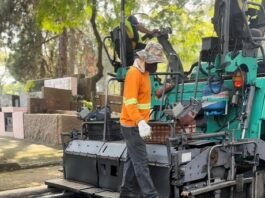 Cemitério Campo Grande recebe obras de pavimentação