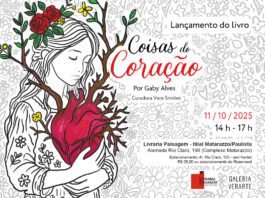 Lançamento do livro “Coisas do Coração” na Livraria Paisagem