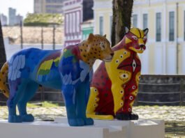 Exposição Jaguar Parade ocupa Belém durante a COP30