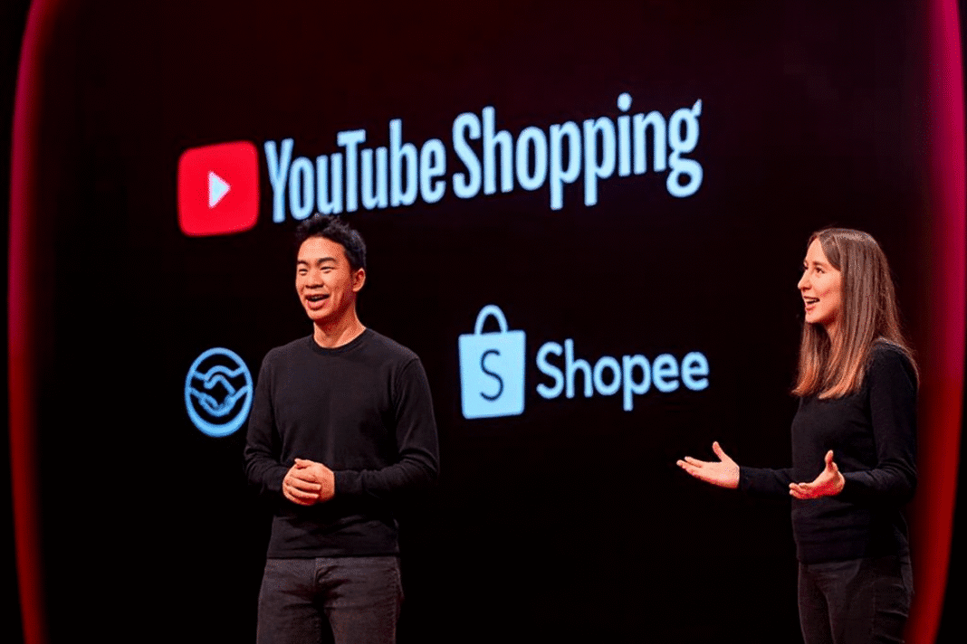 YouTube Shopping transforma lives em novas experiências YouTube Shopping transforma lives em novas experiências