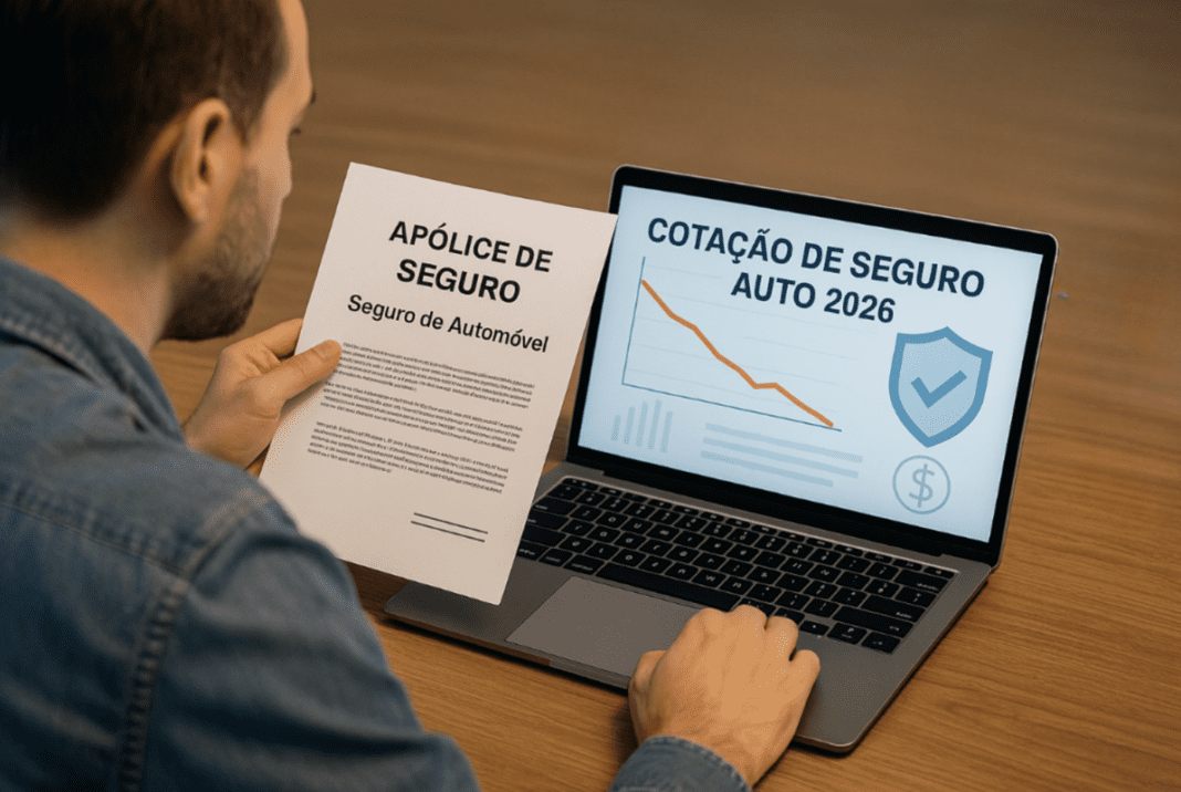 Motoristas revisam seguro auto para economizar em 2026 Motoristas revisam seguro auto para economizar em 2026