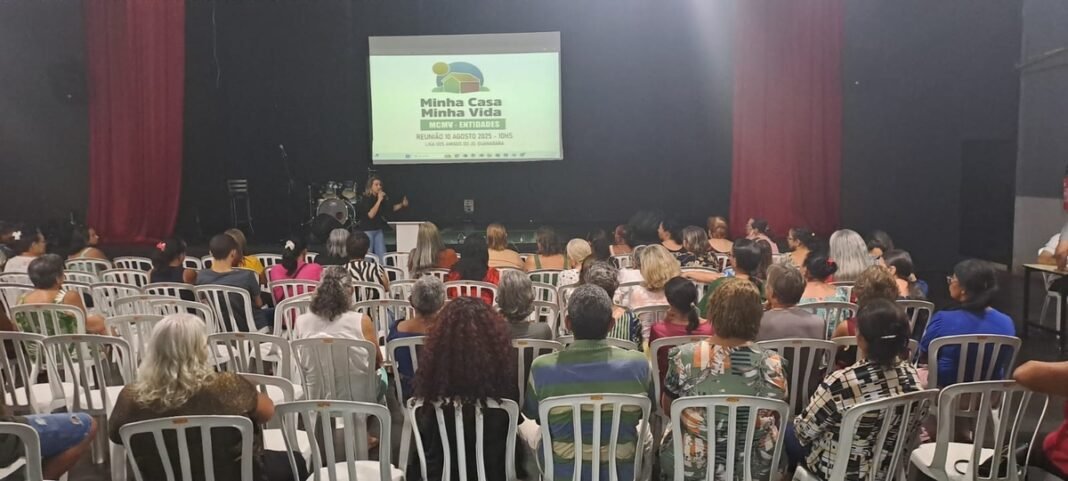 Modalidade Entidades do Minha Casa Minha Vida mobiliza famílias em Goiânia Modalidade Entidades do Minha Casa Minha Vida mobiliza famílias em Goiânia