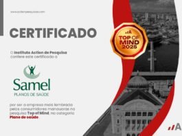 Grupo Samel é Top of Mind 2025 em duas categorias