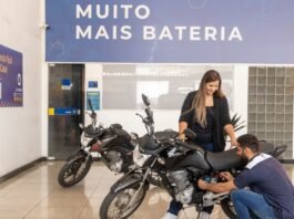 Moura reforçou padrão para baterias no Salão de Motopeças
