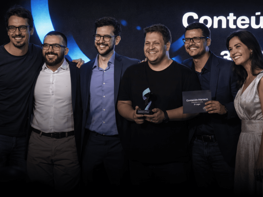 Conteúdo Martech fica no TOP 3 na categoria Empresa do Ano Conteúdo Martech fica no TOP 3 na categoria Empresa do Ano
