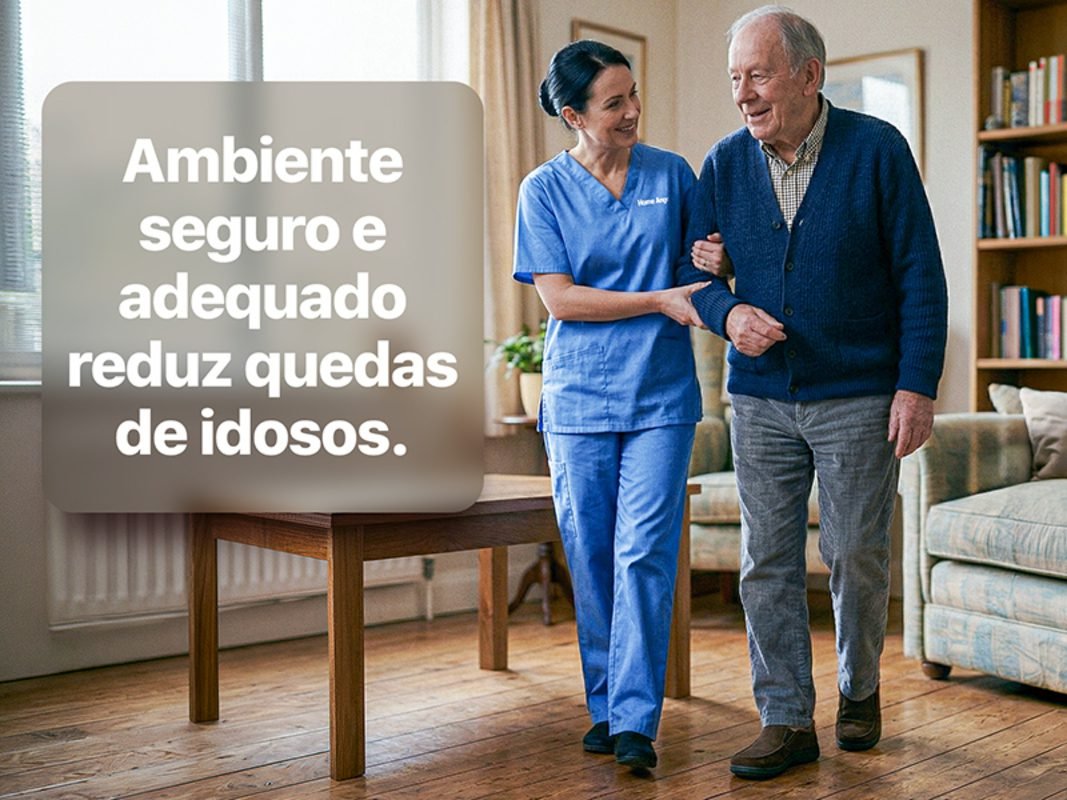 Setor de cuidados domiciliares cresce com aumento de quedas Setor de cuidados domiciliares cresce com aumento de quedas