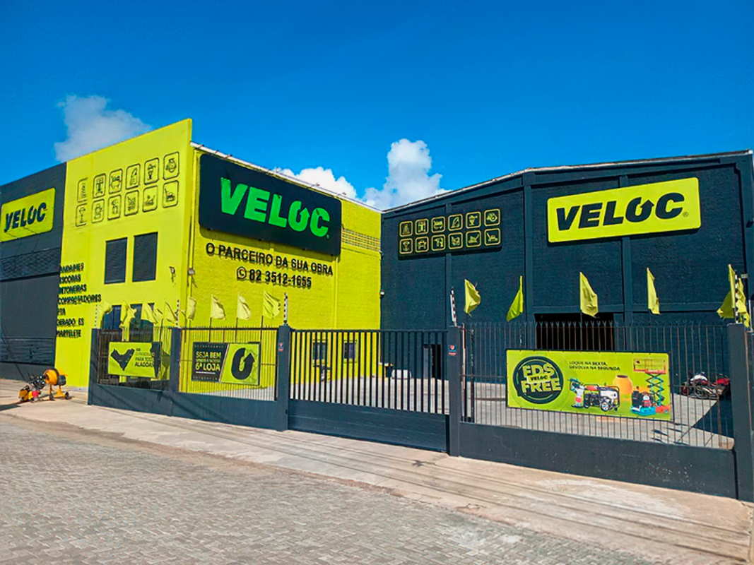Veloc Locações expande com loja de 2.700m² em Marechal-AL Veloc Locações expande com loja de 2.700m² em Marechal-AL