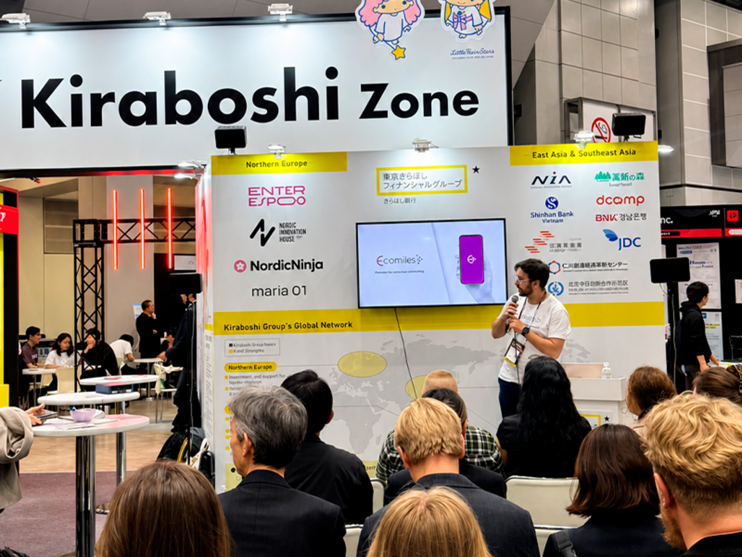 Startup brasileira ganha destaque em evento no Japão Startup brasileira ganha destaque em evento no Japão