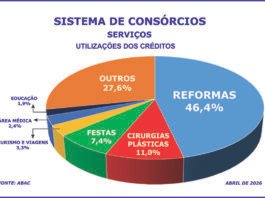 Reformas, plásticas e festas lideram o consórcio de serviços
