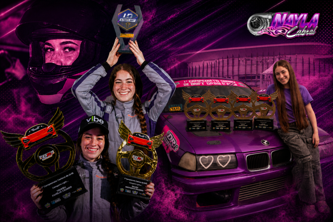 Piloto amplia presença feminina no Drift Piloto amplia presença feminina no Drift