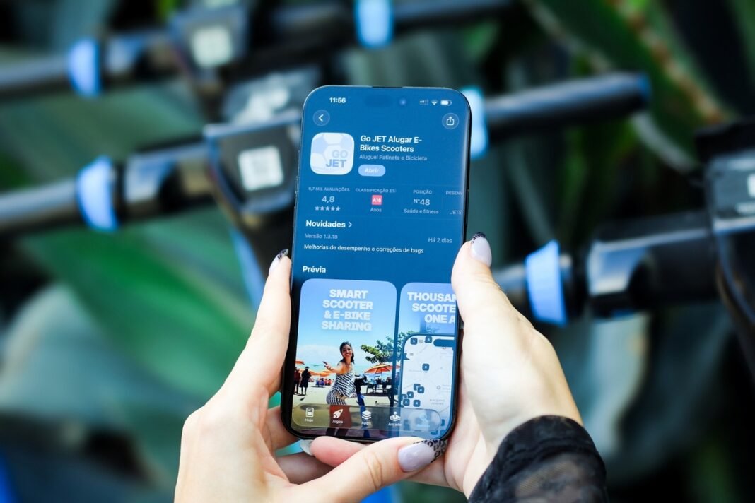 Uso de aplicativos de mobilidade cresce no Brasil Uso de aplicativos de mobilidade cresce no Brasil