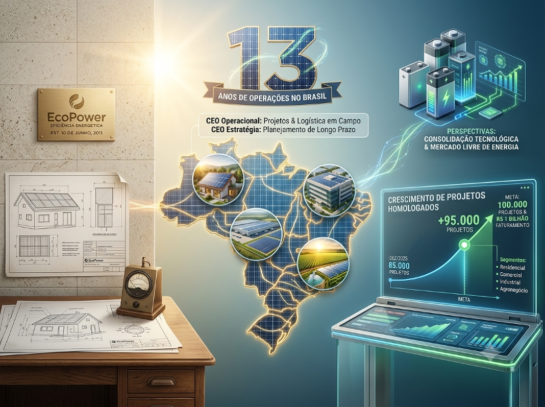 EcoPower comemora 13 anos no mercado de energia solar EcoPower comemora 13 anos no mercado de energia solar