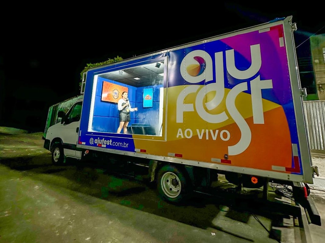 AJUFEST lança unidade móvel para transmissões ao vivo AJUFEST lança unidade móvel para transmissões ao vivo