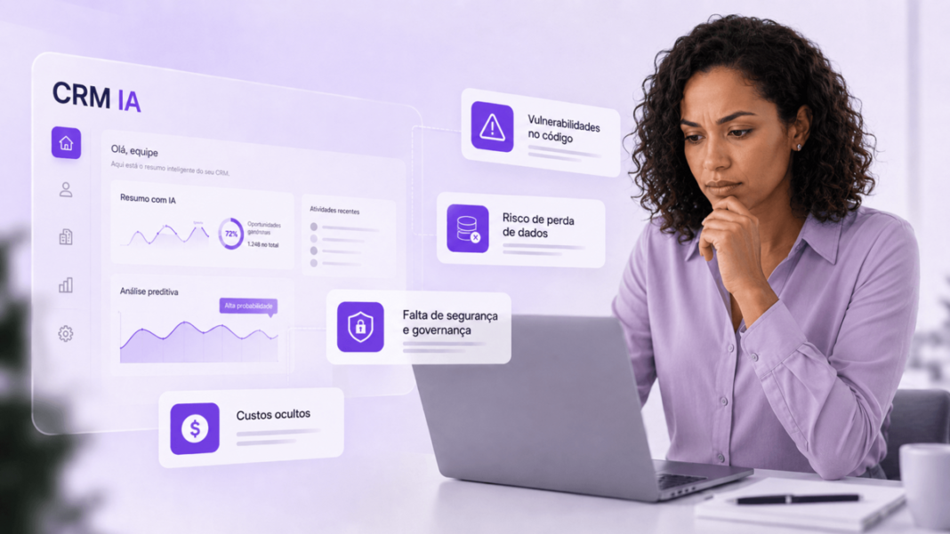 Riscos de criar CRM com IA geram alerta nas empresas Riscos de criar CRM com IA geram alerta nas empresas