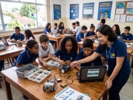 Robótica torna-se obrigatória nas escolas a partir de 2026
