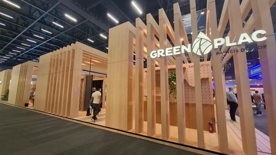Greenplac MDF doa estande da ForMóbile 2026 à ONG Construide Greenplac MDF doa estande da ForMóbile 2026 à ONG Construide