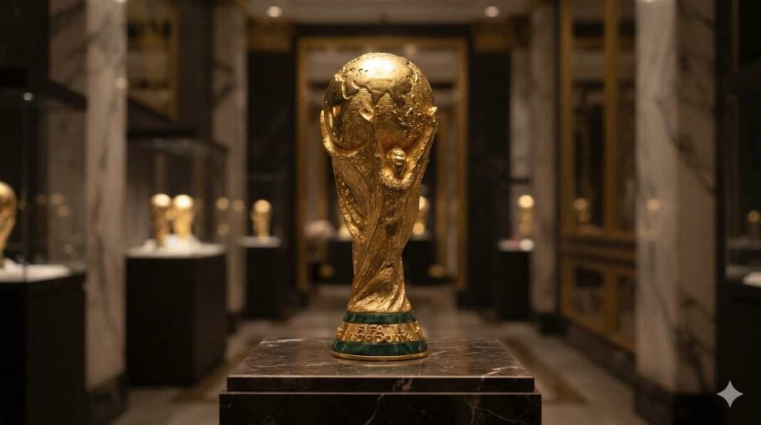 A taça da Copa do Mundo da FIFA é feita de ouro? A taça da Copa do Mundo da FIFA é feita de ouro?