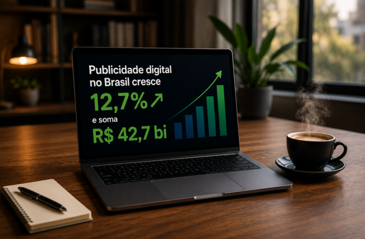 Publicidade digital no Brasil cresce 12,7% e soma R$ 42,7 bi