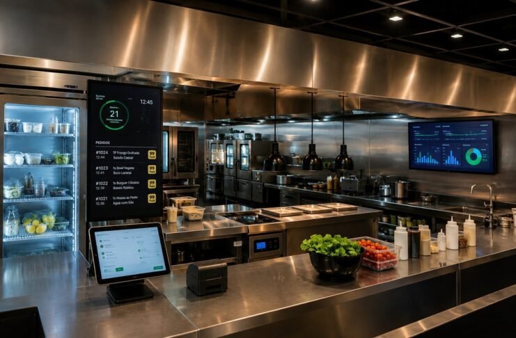 Salão Abrasel: Cozinha 4.0 otimiza gestão no setor de AFL