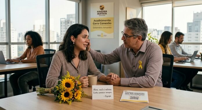 Empresas ampliam ações de saúde mental no Setembro Amarelo