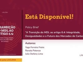 LACLIMA lança estudo sobre o novo mercado global de carbono LACLIMA lança estudo sobre o novo mercado global de carbono
