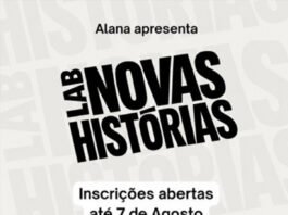 Inscrições do Lab Novas Histórias estão em seu último dia