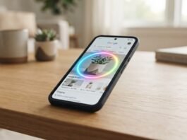 Smartphone Pixel com Circule para Pesquisar na tela